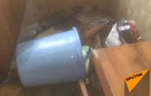 Алматыда ыстық су басып қалған пәтердің видеосы шықты