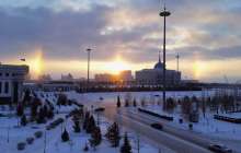 "Аспанда бес бірдей күн шықты": Астана халқы таңғажайып құбылыстың куәсі болды