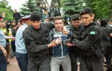 Екі қаладағы митингілер кезінде 9 журналист ұсталды