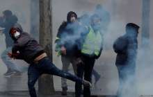 Парижде наразылық шеруінде отыздан аса адам ұсталған