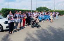 Белсенділер саяси тұтқындарды қолдап, Еуропа елдері елшілігінің алдында акция өткізді