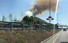 Көктөбе баурайы өртеніп жатыр