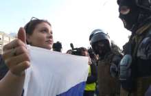 Ресейде сенбілік шеру кезінде 300-ден астам адам ұсталған