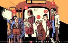 Психологиялық тест: Кімге орын берер едіңіз? Жауабыңыз сіз туралы сыр айтады