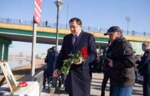 Атыраулықтар әйелді құтқарамын деп суға кеткен жас полицейді еске алды