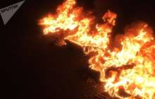 Рудныйда алапат өрт ондаған саяжайды тып-типыл етті – видео