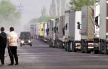 Қазақ-қырғыз шекарасында кезекте тұрған жүк көліктерінің азайғаны хабарланды