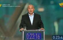 Президентікке үміткер Амангелді Таспихов дауыс берді