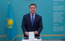 Президент сайлауы 2019: Асқар Мамин дауыс берді