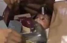 Ұшақтан түсірілген сөмкеден бес айлық сәби табылды