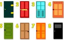 Психологиялық тест: Үйіңізге қай есікті орнататын едіңіз? (жауабыңыз сіз туралы не дейді?)