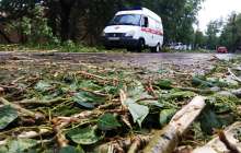 Батыс Қазақстанда дауыл соқты: зардап шеккендер бар