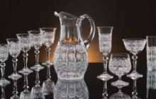 Хрустальды әйнек ыдыстан қалай ажыратамыз