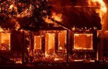 Өрт бүкіл қаланы жойып жіберді
