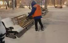 Алматы қар құрсауында қалды