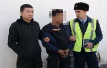 Мас жүргізушінің көлігінен есірткі мен суық қару табылды