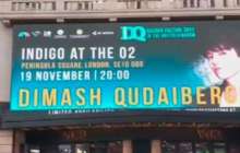 Лондон орталығында Димаштың концерті жарнамалануда