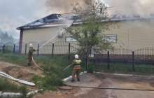 Қостанай облысында ғибадатхана өртенді – фото