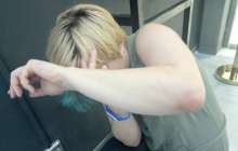 Актриса көрерменді шапалақпен тартып жіберді