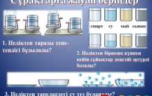 Презентация (слайд): Қайнау Булану жылыну