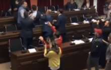 ​Парламент отырысында депутаттар жұдырықтасты |