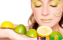 Лимон беттегі қара нүктелерді кетіреді