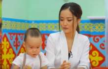 Эксклюзив! Мөлдір Әуелбекова ұлын көрсетіп, көзіне жас алды (ВИДЕО)