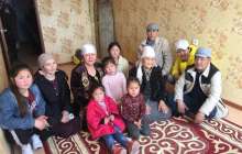 Ақтауда темір вагонды паналап келген көпбалалы отбасыға пәтер сыйлады