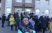 Астанада көп балалы аналар билікке талаппен келді