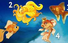 Психологиялық тест: Алтын балықтың бірін таңдап, өзіңіз туралы сыр біліңіз