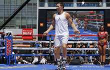 "Майкл Джексонды көрсетемін!" Головкин журналистердің көңілін көтерді – видео