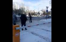 Астанада өзін жарып жіберем деп қорқытқан ер адам елді әбігерге салды