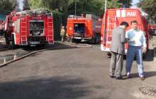 ТЖД: Қоймадағы өрт сөндірілді