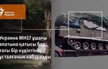 Украина MH17 ұшағы апатына қатысы бар тағы бір күдіктінің ұсталғанын хабарлады