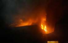 Алматыдағы жойқын өрт: үш жеке тұрғын үй отқа оранды