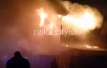 Атырауда жер үй өртеніп кетті