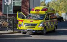 Оралда "жедел жәрдем" автокөлікпен соқтығысып, дәрігерлер зардап шекті