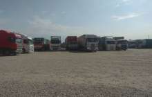 Қырғыз-өзбек шекарасында цемент тиеген жүк көліктерін өткізе бастады