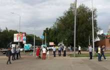 Алматыда полиция бірнеше адамды ұстап әкетті