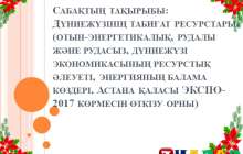 Презентация (слайд): География | Дүниежүзінің табиғат ресурстары