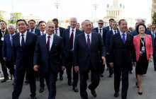 Назарбаев Путинге сыйлық жасады – фото