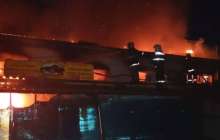 Ақтөбе жаңалықтары: орталық базардан өрт шықты