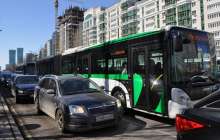 Елорда жаңалықтары: №53 автобустан өрт шықты