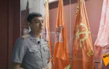 Рақымжан Қошқарбаевтың Рейхстагқа тіккен Жеңіс туы