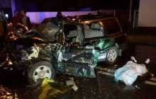 Алматы жаңалықтары: екі көлік бетпе-бет соқтығысты