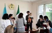 Димаш Құдайберген Мехикода сәбидің тұсауын кесті 