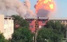 Арыс қаласында жойқын жарылыс болды