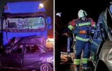 Павлодар облысында ірі жол апаты болып, 2 адам қаза тапты (видео)