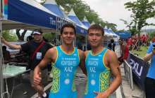 Дарын Қонысбаев пен Мейірлан Искаков жеңіс тұғырына көтерілді