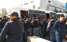 Нұр-Сұлтанда полиция ондаған адамды ұстап әкетті